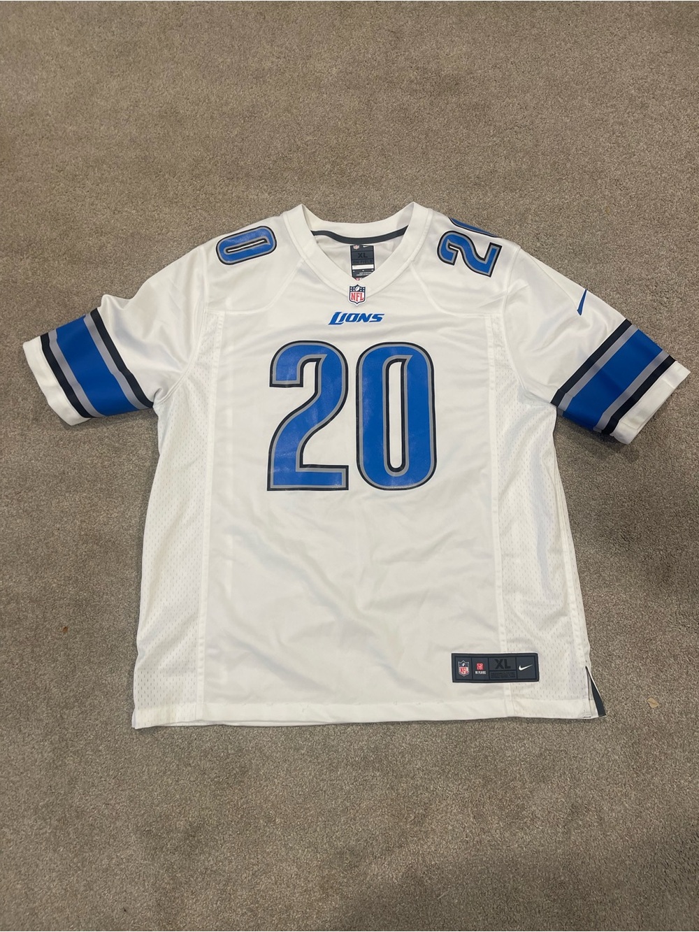 Nike Detroit lions jersey XL Barry sanders